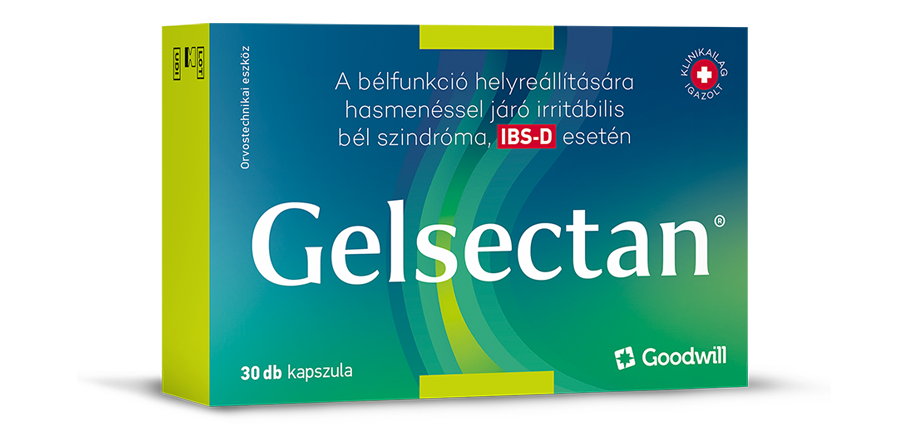 Gelsectan - Egyedülálló, természetes gyógymód a bélműködés helyreállítására, az IBS tüneteinek enyhítésére